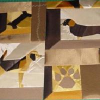 Dug quilt Erika Krahmer